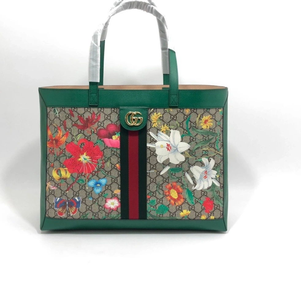 Hyperpeter Supreme Monogram GG Flora Large GUCCI Tote Ophidia Web 0727